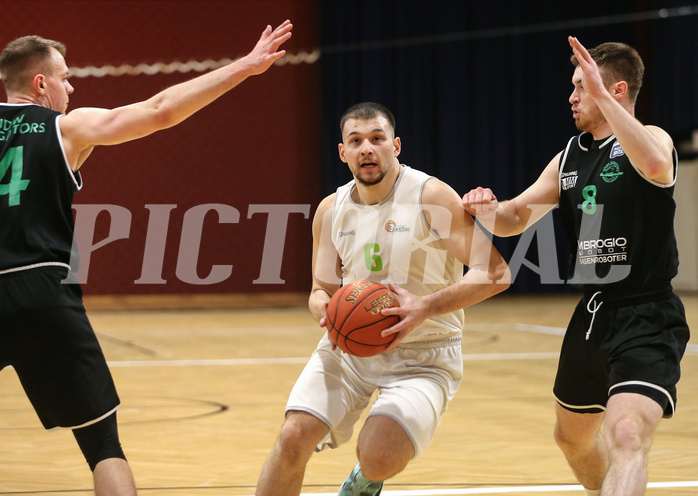 Basketball Zweite Liga 2021/22, Grunddurchgang 17.Runde Basket Flames vs. Deustch Wagram


