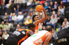 Basketball Superliga 2023/24, Grunddurchgang 13.Runde Klosterneuburg Dukes vs. Oberwart Gunners