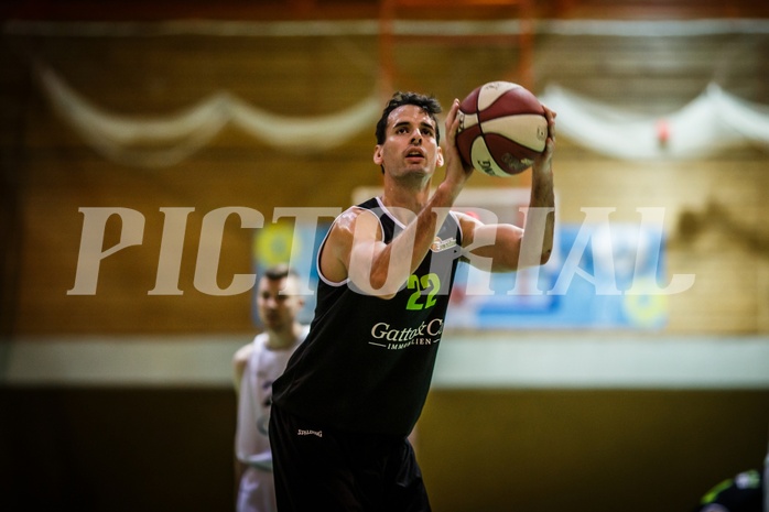 Basketball, 2.Bundesliga, Grunddurchgang 22.Runde, BBC Nord Dragonz, Basket Flames, Fabricio Vay (22)