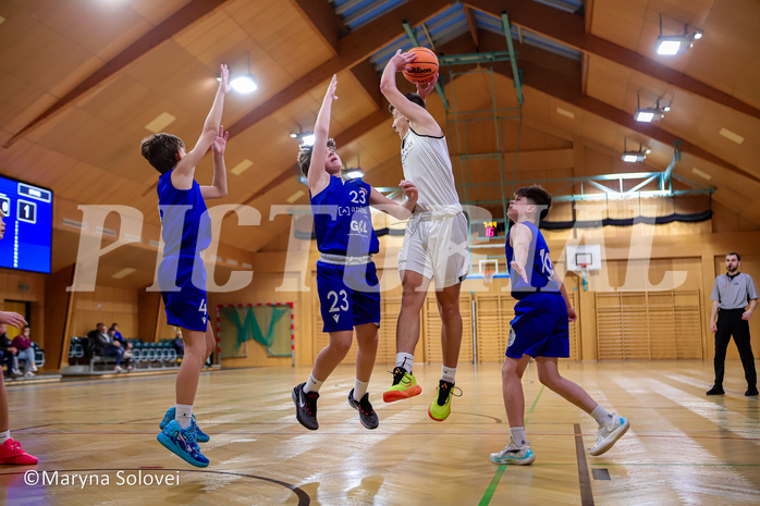 09.11.2024 Österreichischer Basketballverband 2024/25, SLMU14, Basket Flames WAT vs STARS Basketball