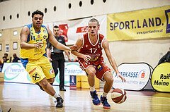 Basketball, Admiral Basketball Superliga 2019/20, Grunddurchgang 18.Runde, SKN St. Pölten Basketball, Traiskirchen Lions, Oscar Schmit (17)