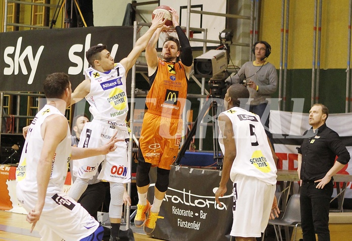 Basketball ABL 2015/16 Grunddurchgang 18.Runde  Fürstenfeld Panthers vs Gmunden Swans
