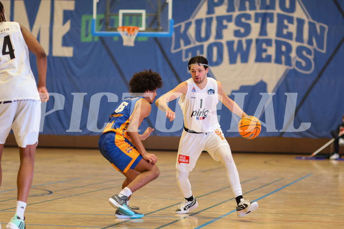 Basketball Zweite Liga 2024/25, Grunddurchgang 9.Runde Kufstein Towers vs. BBU Salzburg