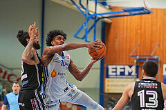 Basketball Superliga 2024/25, 10.Plazierungsrunde Oberwart Gunners vs. Flyers Wels