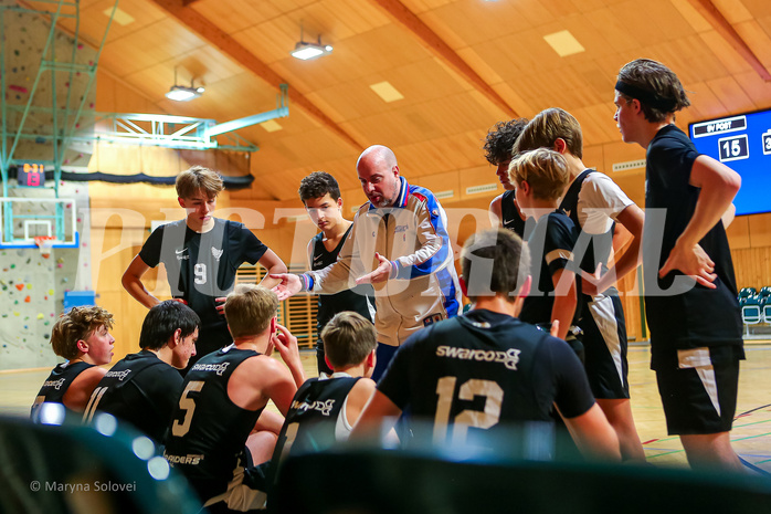 01.12.2024 Österreichischer Basketballverband 2024/25, SLMU16, Post SV Wien vs. Swarco Raiders