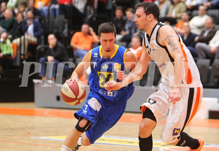 Basketball ABL 2015/16 Grunddurchgang 4.Runde BK Dukes Klosterneuburg vs. UBSC Graz