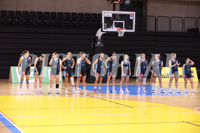 29.09.2024, Graz, Raiffeisen Sportpark, Basketball Damen Superliga 2024/25, Grunddurchgang, 1.Runde, UBSC-DBBC Graz - Vienna Timberwolves,  