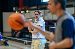 27.04.2025 Österreichischer Basketballverband 2024/25, SLWU16 VF Basket Flames UNION vs. DBB  Basketgirls Wels