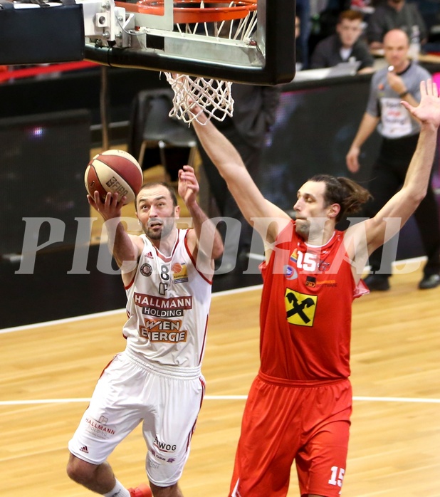 Basketball ABL 2016/17, Grunddurchgang 34.Runde BC Vienna vs. Oberwart Gunners