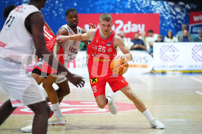 Win2day Basketball Superliga 2023/24, Grunddurchgang, 9. Runde, Kapfenberg vs. Traiskirchen


