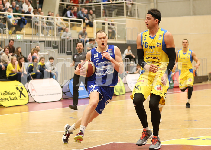 Basketball Superliga 2019/20, 4.Plazierungsrunde St.Pölten vs. Oberwart Gunners


