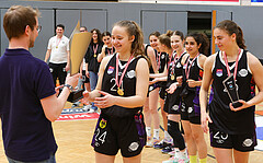 Superliga 2022/23, WU19 Finale, Siegerehrung Basketduchess Klosterneuburg vs. Vienna United


