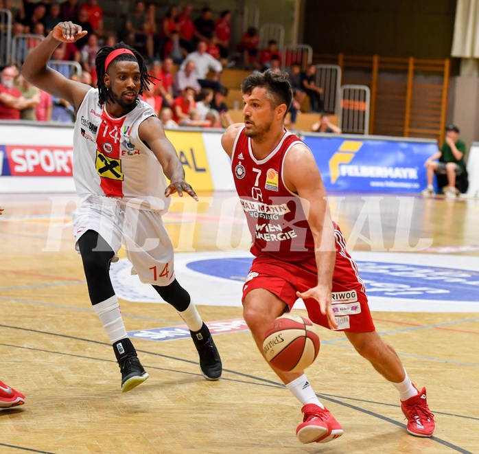 Basketball ABL 2017/18 PlayOff VF1 Flyers Wels vs BC Vienna
