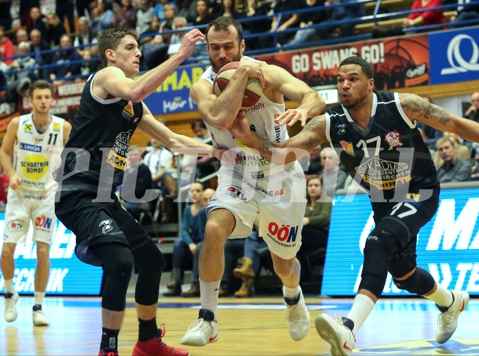 Basketball ABL 2016/17, Grunddurchgang 35.Runde Gmunden Swans vs. Traiskirchen Lions


