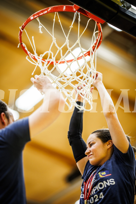 Basketball, Win2Day Basketball Damen Superliga 2023/24, Playoff, Finale Spiel 3, SKN St. Pölten, UBI Graz, 