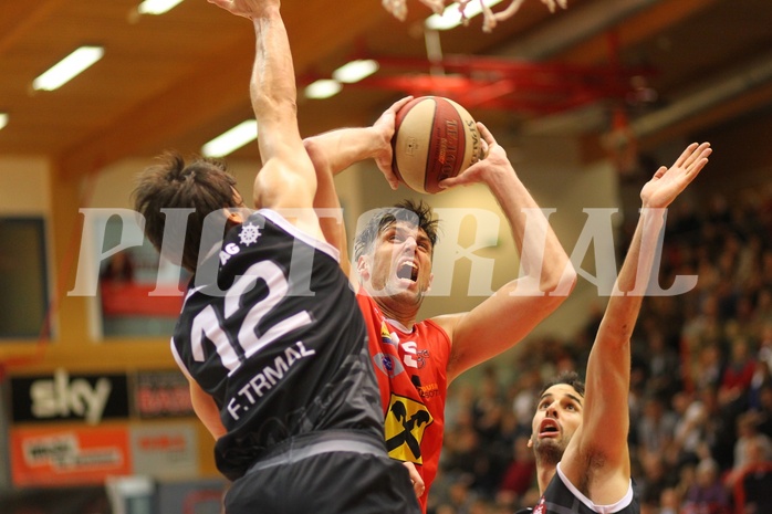 Basketball ABL 2014/15 Grunddurchgang 17.Runde Traiskirchen Lions vs. WBC Wels