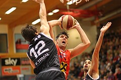 Basketball ABL 2014/15 Grunddurchgang 17.Runde Traiskirchen Lions vs. WBC Wels