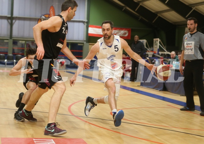 Basketball 2.Bundesliga 2016/17, Grundurchgang 16.Runde D.C. Timberwolves vs. Mattersburg Rocks


