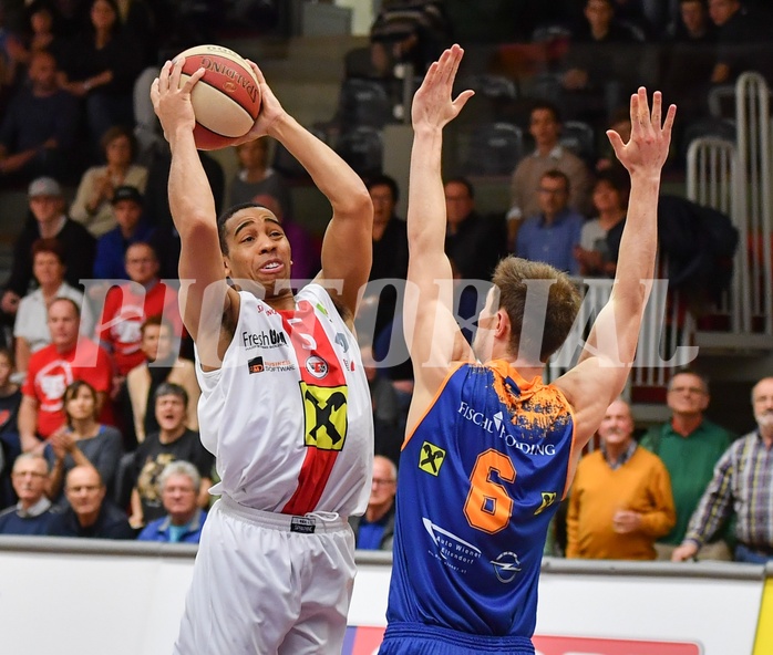 Basketball ABL 2017/18, Grunddurchgang 17.Runde Flyers Wels vs. F