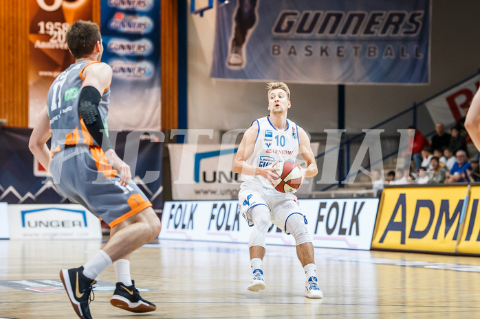 Basketball, Admiral Basketball Superliga 2019/20, Grunddurchgang 16.Runde, Oberwart Gunners, Klosterneuburg Dukes, Georg Wolf (10)