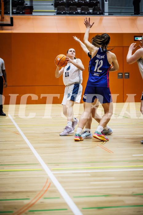 Basketball, SLWU19 Basketball Damen Superliga 2024/25, Vienna Timberwolves, DBB LZ OÖ, 