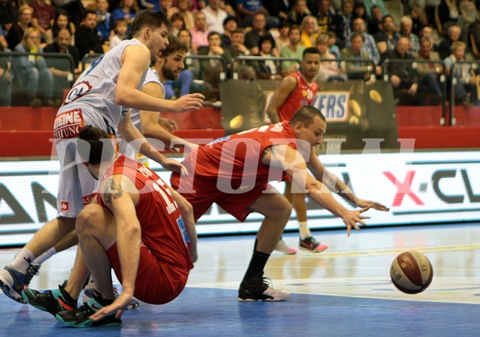 Basketball ABL 2015/16 Playoff Viertelfinale Spiel 3 Kapfenberg Bulls vs WBC Wels 
