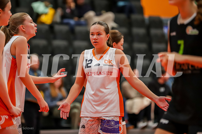 16.11.2024 Österreichischer Basketballverband 2024/25, SLWU16, Basket Duchess vs. Basket Flames UNION
