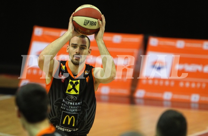Basketball ABL 2015/16 Grunddurchgang 23.Runde BC Vienna vs. Fürstenfeld Panthers
