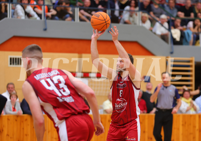 Basketball Zweite Liga 2023/24, Playoff, Finale Spiel 3 Mistelbach Mustangs vs. Union Deutsch Wagram