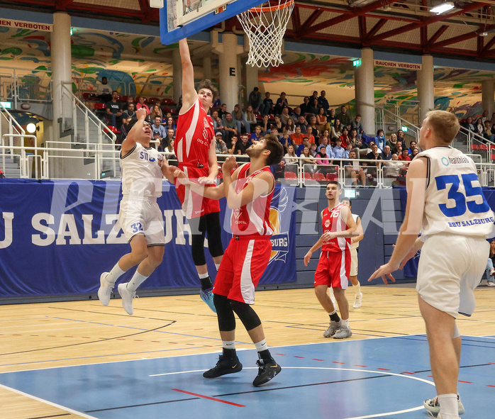 Basketball Zweite Liga 2023/24, Grunddurchgang 3.Runde BBU Salzburg vs. Upper Austrian Ballers


