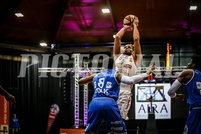 Basketball, ABL 2018/19, Playoff VF Spiel 3, BC Vienna, Oberwart Gunners, Jason Detrick (19)