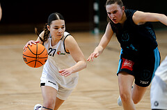 15.02.2025 Österreichischer Basketballverband 2024/25, SLWU19, Basket Flames UNION vs. Vienna Timberwolves