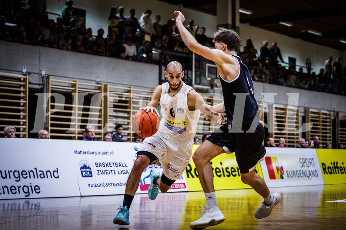 Basketball, Basketball Zweite Liga 2022/23, Grunddurchgang 1.Runde, Mattersburg Rocks, Basket Flames, Dominik Alturban (6)