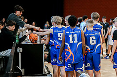 02.03.2025 Österreichischer Basketballverband 2024/25, SLMU16 Basket Flames WAT vs. FCN Baskets Wels