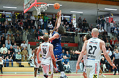 Basketball, Superliga 2024/25, Grunddurchgang 17.Runde, Flyers Wels vs. BBC Nord Dragonz,
