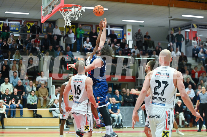 Basketball, Superliga 2024/25, Grunddurchgang 17.Runde, Flyers Wels vs. BBC Nord Dragonz,
