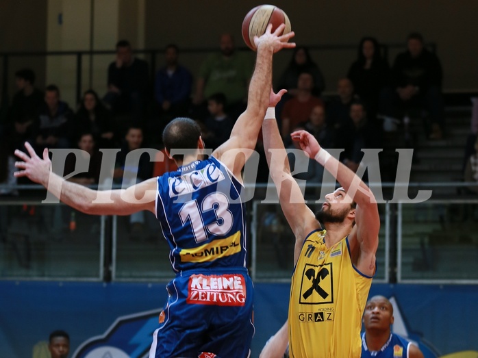 Basketball ABL 2016/17 Grunddurchgang 19.Runde UBSC Graz vs. Kapfenberg Bulls


