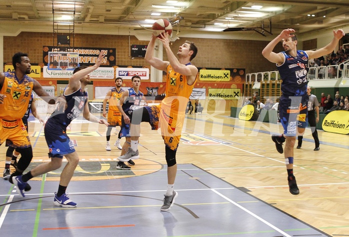 Basketball ABL 2017/18 Grunddurchgang 11.Runde  Fürstenfeld Panthers vs Kapfenberg Bulls
