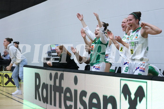 08.10.2022, Graz, Raiffeisen Sportpark, Basketball Damen Superliga 2022/23, Grunddurchgang 2.Runde, UBI Graz vs. DBB LZ OÖ ,  