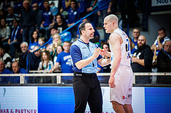 Basketball, Basketball Austria Cup 2022/23, Halbfinale 1, Oberwart Gunners, Gmunden Swans, Sebastian Käferle (7)