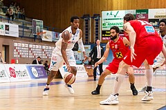 Basketball, ABL 2016/17, Playoff HF Spiel 5, Oberwart Gunners, WBC Wels, Andell Cumberbatch (13)