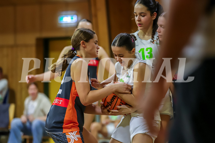 20.10.2024 Österreichischer Basketballverband 2024/25, SLWU16, Basket Flames UNION vs. Basket Duchess

