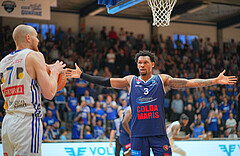 Basketball, Basketball Superliga 2024/25, Playoffs, Finale Spiel 1, Oberwart Gunners vs. BBC Nord Dragonz