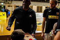 Basketball, Basketball Zweite Liga 2023/24, Grunddurchgang 10.Runde, Mattersburg Rocks, BBU Salzburg, James WILLIAMS (Headcoach)