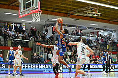 Basketball, Superliga 2024/25, Platzierungsrunde 4.Runde, Flyers Wels vs. Oberwart Gunners,
