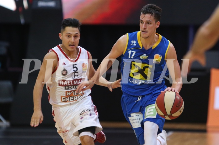Basketball ABL 2017/18, Grunddurchgang 7.Runde BC Vienna vs. UBSC Graz


