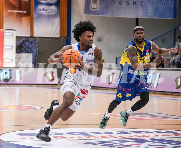 Basketball Superliga 2024/25, Grunddurchgang 8.Runde Oberwart Gunners vs. UBSC Graz