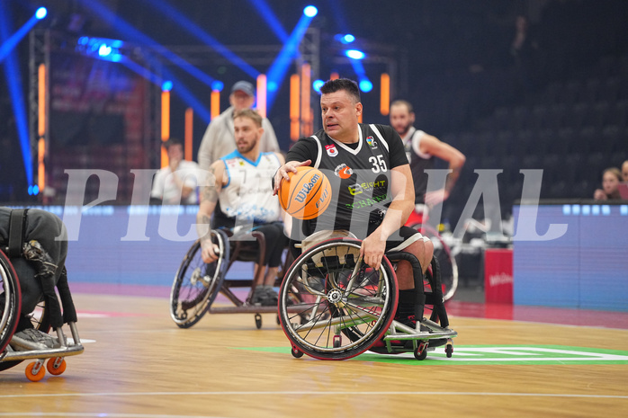 Basketball Austria Cup 2025, Final Four, Rollstuhl BB Cup Finale,  Flinkstones Graz vs Sitting Bulls Klosterneuburg


