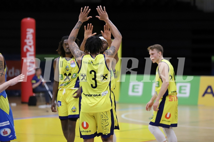 Basketball Superliga 2021/22, Playoffs, Viertelfinale, UBSC Raiffeisen Graz vs SKN St. Pölten Basketball