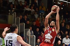 Basketball ABL 2015/16 Grunddurchgang 21.Runde WBC Wels vs BC Vienna